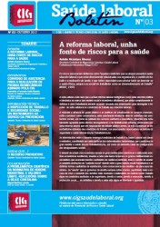 /Portada Boletín CIG - Saúde Laboral Nº 3 galego